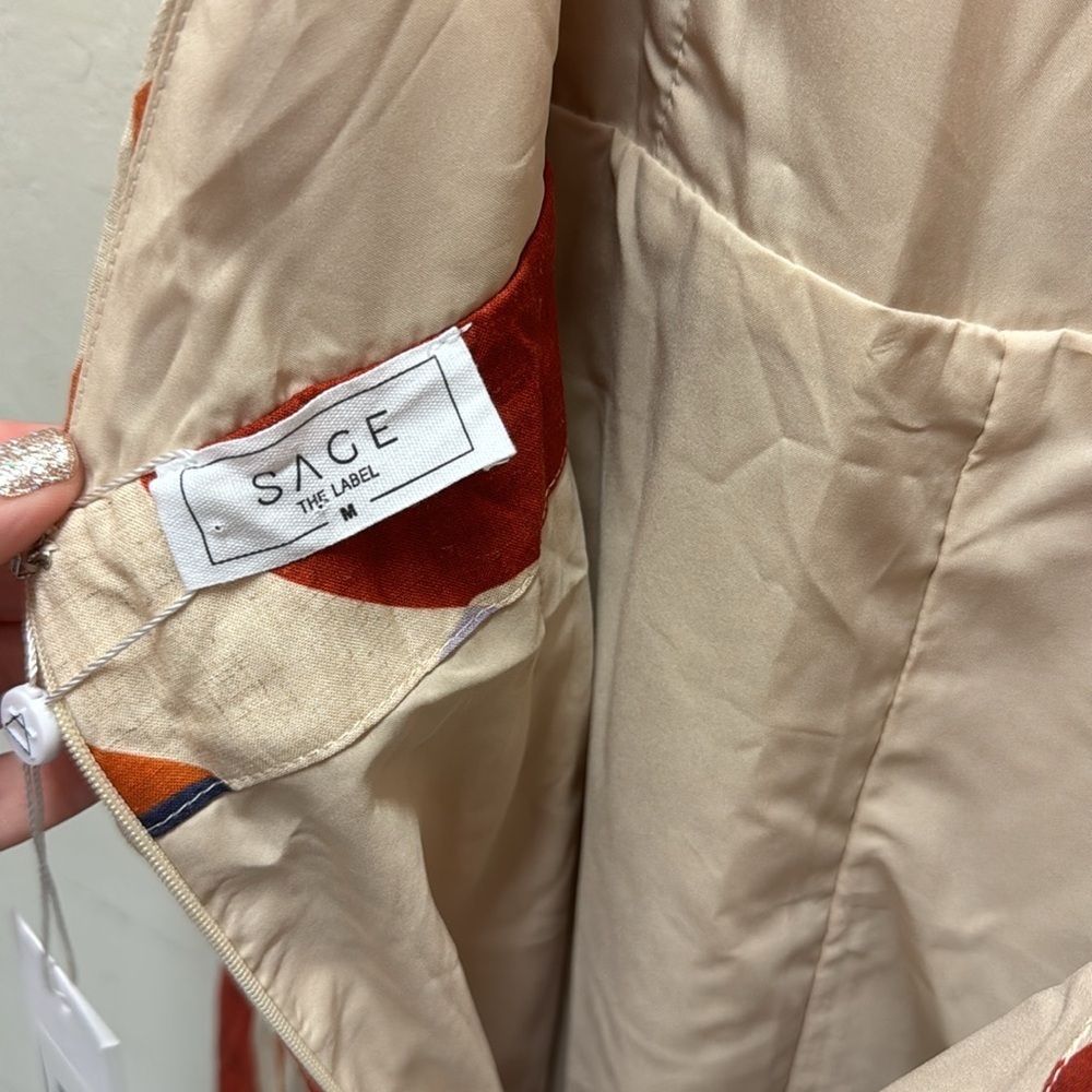 Sage the Label Open Back Romper NWT - Picture 11 of 12